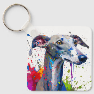 Llavero Perro de Greyhound
