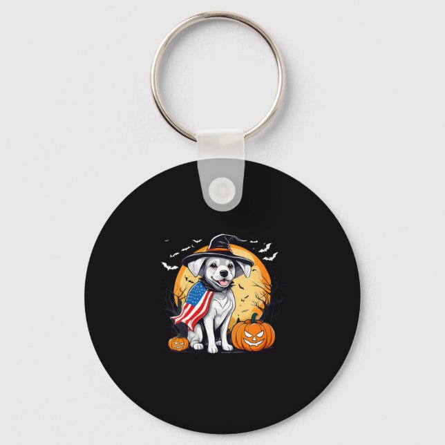 Llavero Perro de Halloween de mujer (Anverso)