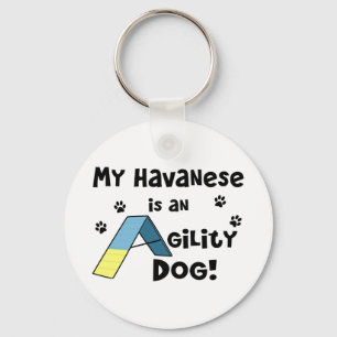 Llavero Perro de la agilidad de Havanese