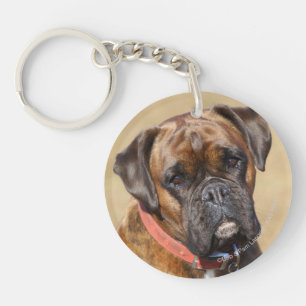 Llavero Perro de la Boxer de Brindle