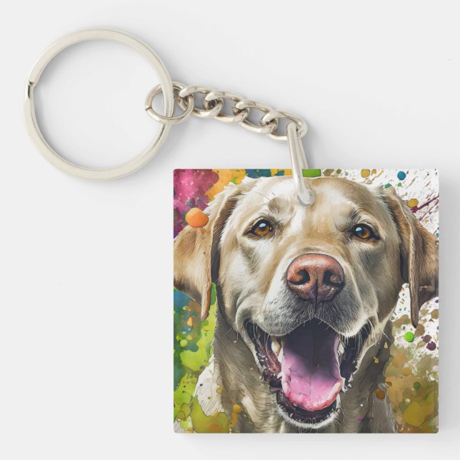 Llavero Perro de Labrador (Frente)