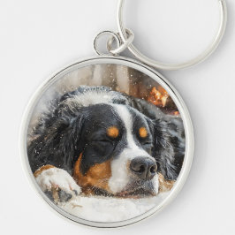 Llavero Perro de montaña bernés