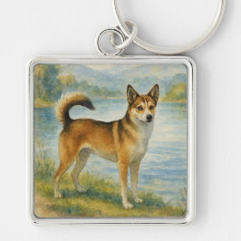 Llavero Perro de Noruega de Lofoten