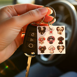 Llavero Perro de San Valentín | amantes del perro |