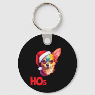 Llavero Perro de Santa Chihuahua hay algunos cascos en est