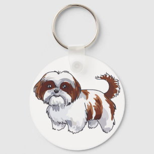 Llavero Perro de Shih Tzu