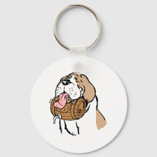 Llavero Perro de St. Bernard Keg