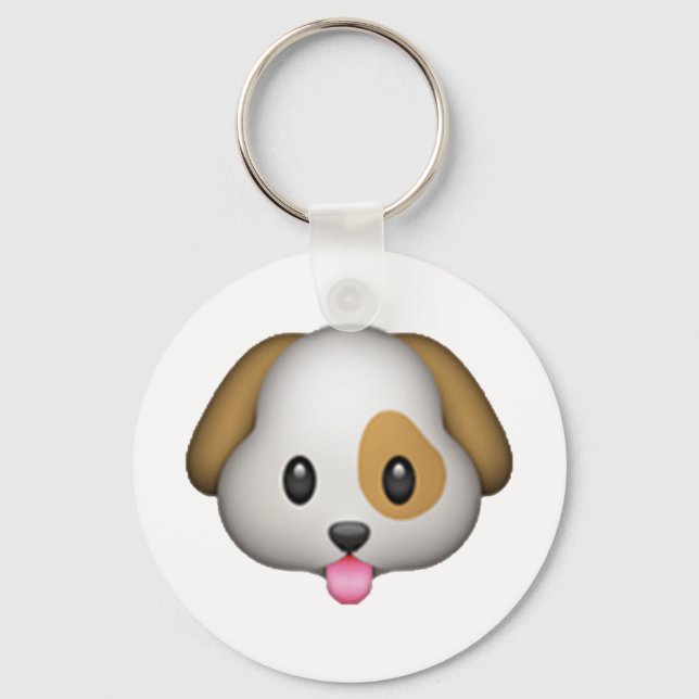 Llavero Perro - Emoji (Anverso)