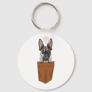 Llavero Perro en Pocket Curioso Cachorro para los amantes 