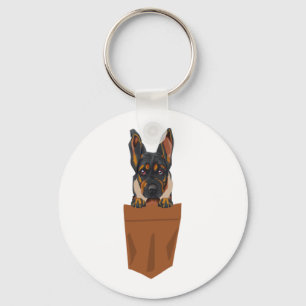 Llavero Perro en Pocket Curioso Cachorro para los amantes 
