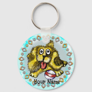 Llavero Perro en tiempo de reproducción