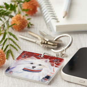 Llavero Perro Esquimal Americano 