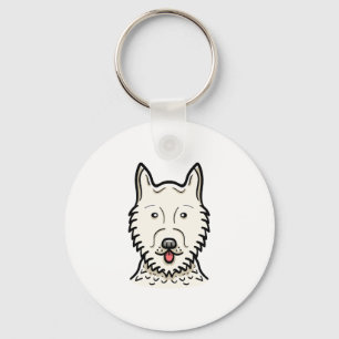 Llavero Perro esquimal americano