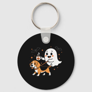 Llavero Perro Fantasma Beagle Divertido Temporada Espeluzn