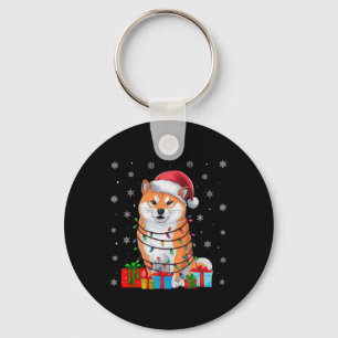 Llavero Perro Inu Shiba Lucía Noche Feo Santa Shiba Inu Pe