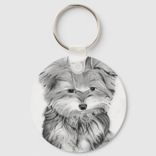 Llavero Perro lindo de Yorkie
