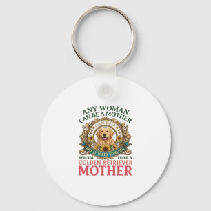 Llavero Perro Madre Golden Retriever Girasoles Abejas_1