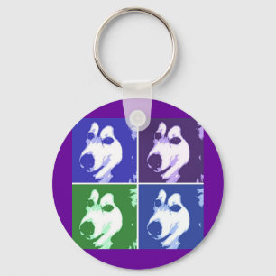 Llavero Perro Malamute