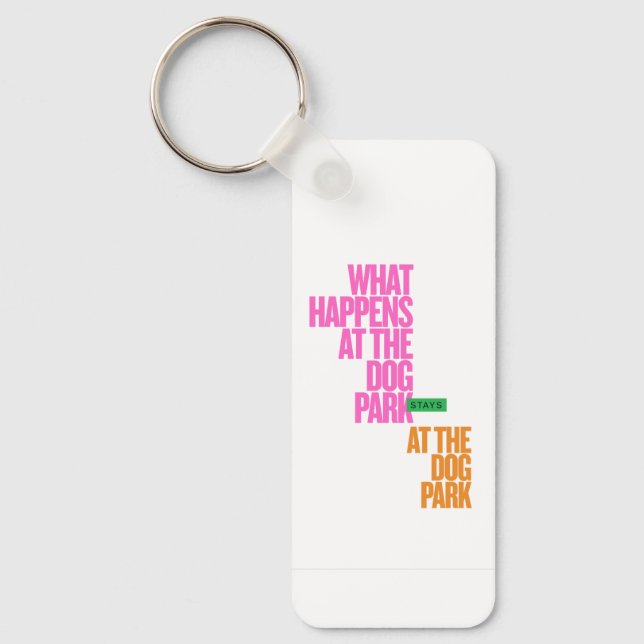 Llavero Perro mascota amor cachorrito divertido (Anverso)