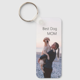 Llavero Perro Mejor Mamá Personalizada