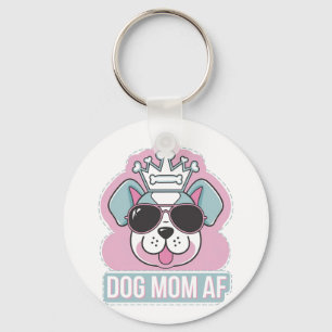 Llavero Perro Mom AF - Gracioso Diseño De Perro