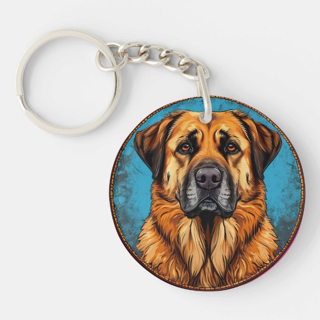 Llavero perro pastor de Anatolia (Frente)