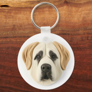 Llavero Perro Pastor de Anatolia Inspirado en 3D