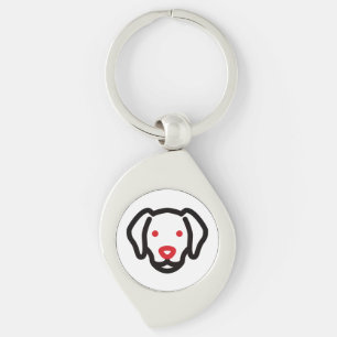 Llavero Perro, perro caricaturista, animal Personalizado