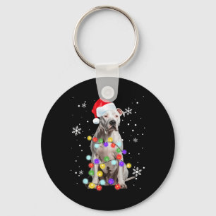 Llavero Perro Pitbull Alegres Dogmas Santa Pitbull Navidad