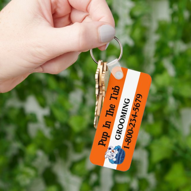 Llavero Perro Profesional Grooming (Mano)