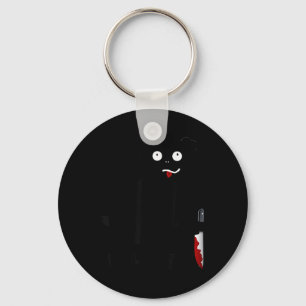Llavero Perro Qué_ Divertido Pug Negro Camiseta Pug Asesin