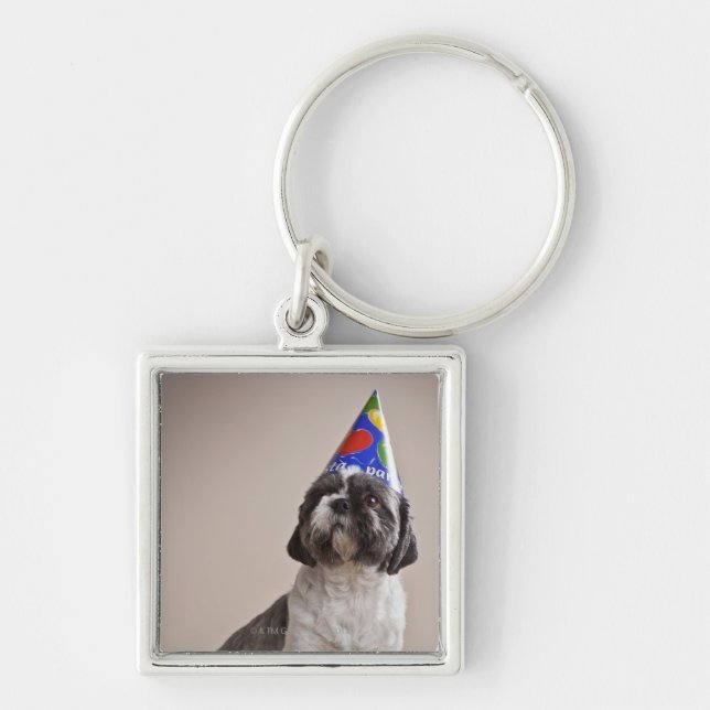 Llavero Perro que tiene cumpleaños (Frente)