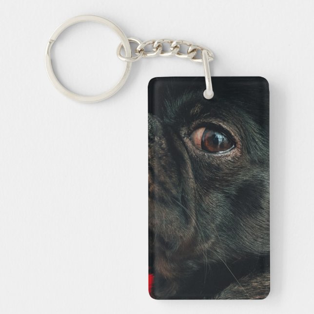 Llavero perro rojo (Frente)