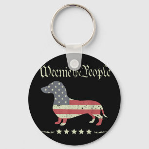 Llavero Perro salchicha Merica vintage weenie el pueblo