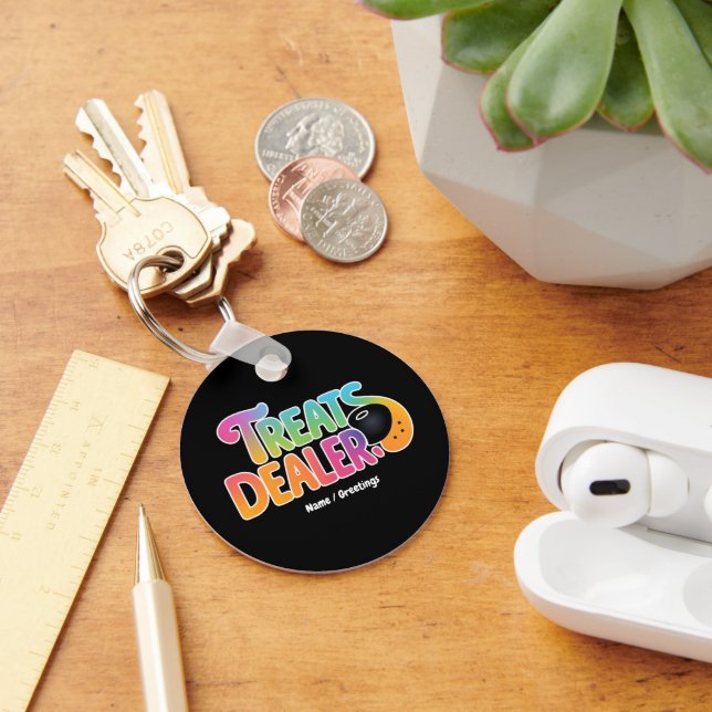 Llavero Perro Trata al propietario del concesionario Perro (Escritorio )