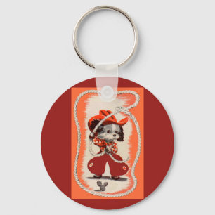 Llavero perro vaquero