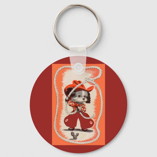 Llavero perro vaquero (Anverso)