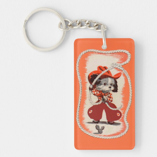 Llavero perro vaquero (Frente)