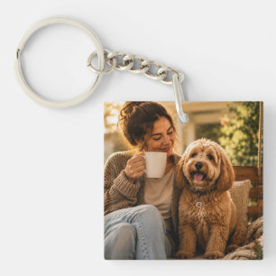 Llavero Perro y Café