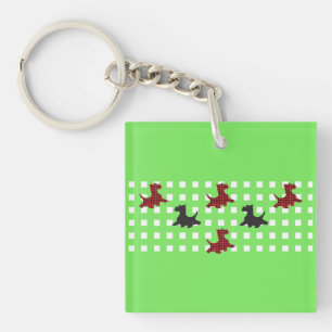 Llavero Perros de Escocia