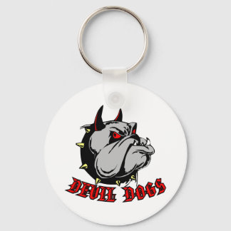 Llavero Perros del diablo del bulldog