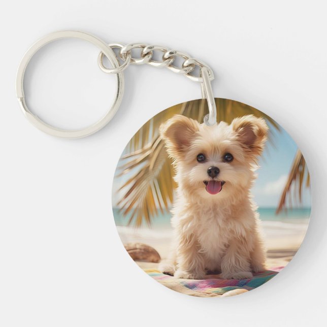 Llavero Perros divertidos Keychain (Frente)
