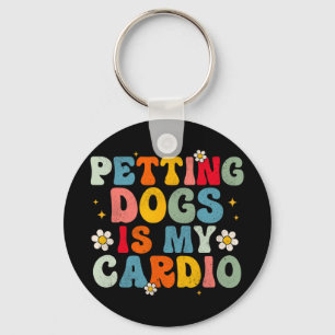 Llavero Perros Es Mi Cardio Groovy Perro Gracioso Mamá Pap