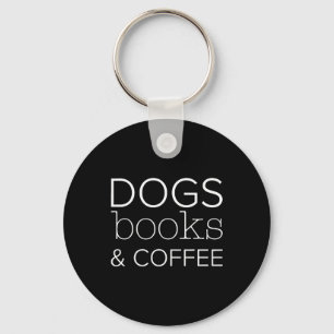 Llavero Perros Libros Café Librero Perro Mamá