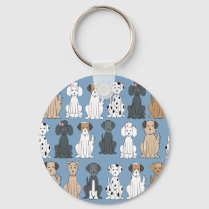 Llavero Perros sonrientes