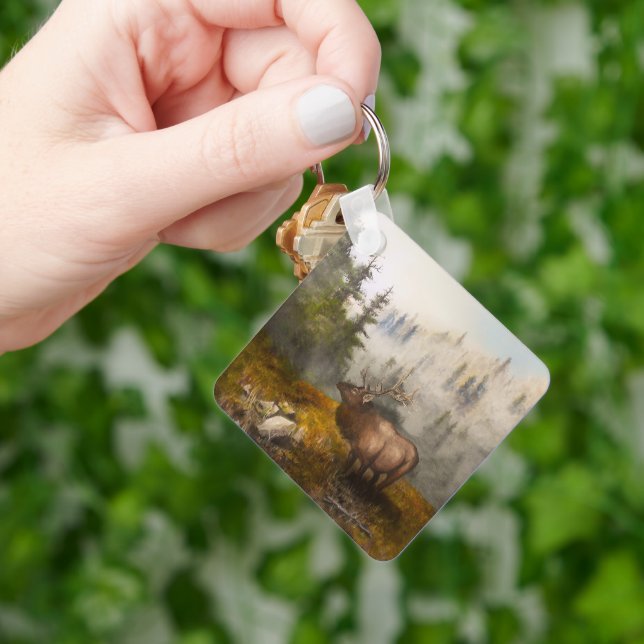 Llavero "Perseverance The Elk" Cabin (Mano)