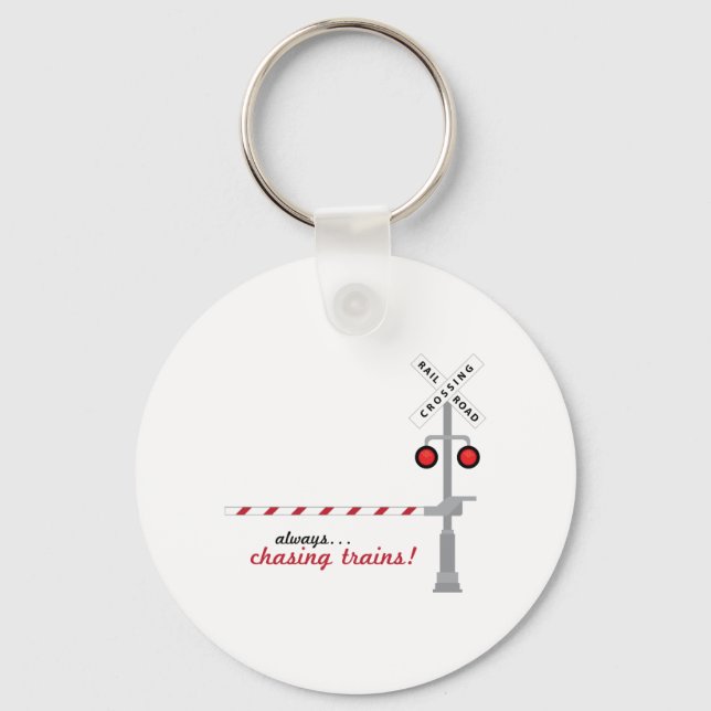 Llavero Persiguiendo trenes (Anverso)