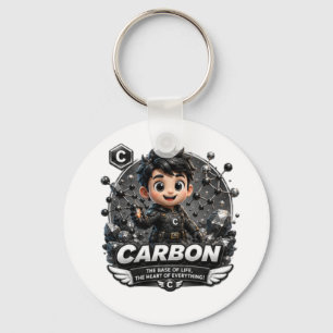 Llavero Personaje de carbono ATOMIVRA