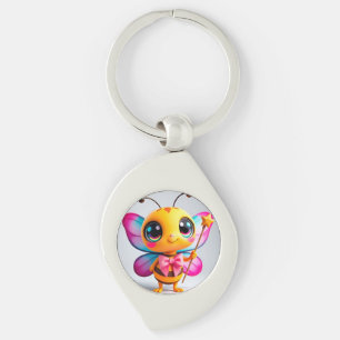 Llavero Personaje de hada abeja de dibujos animados adorab