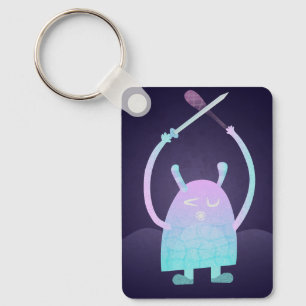 Llavero Personaje de monstruo adorable para niños 